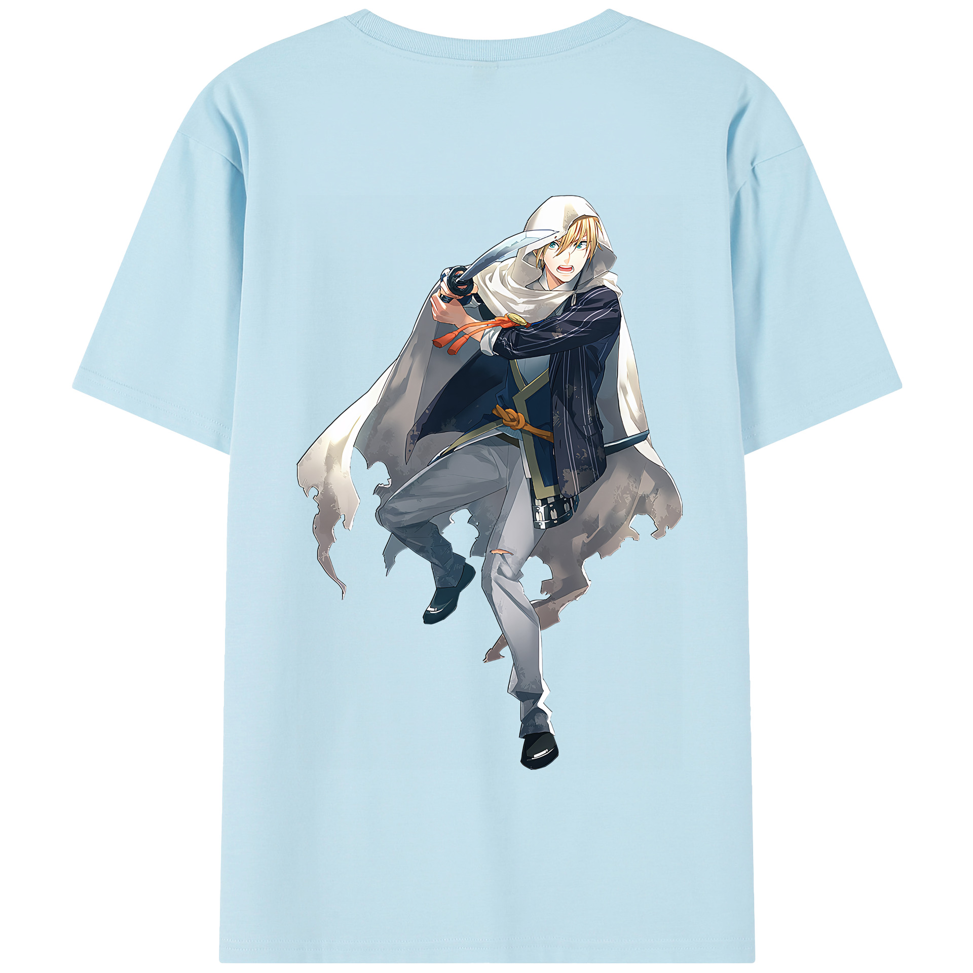 （画像用） 刀剣乱舞 Touken Ranbu 綿100％半袖Tシャツ（背面プリント）